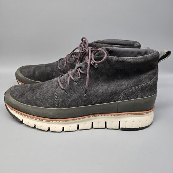 Cole Haan Other - COLE HAAN GRAND SPORT RUGGED CHUKKA SUEDE BOOTS GREEN GREY SHOES MEN'S US 12 M